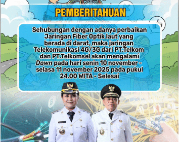 Jaringan telekomunikasi di Sitaro alami gangguan 10 hingga 11 November