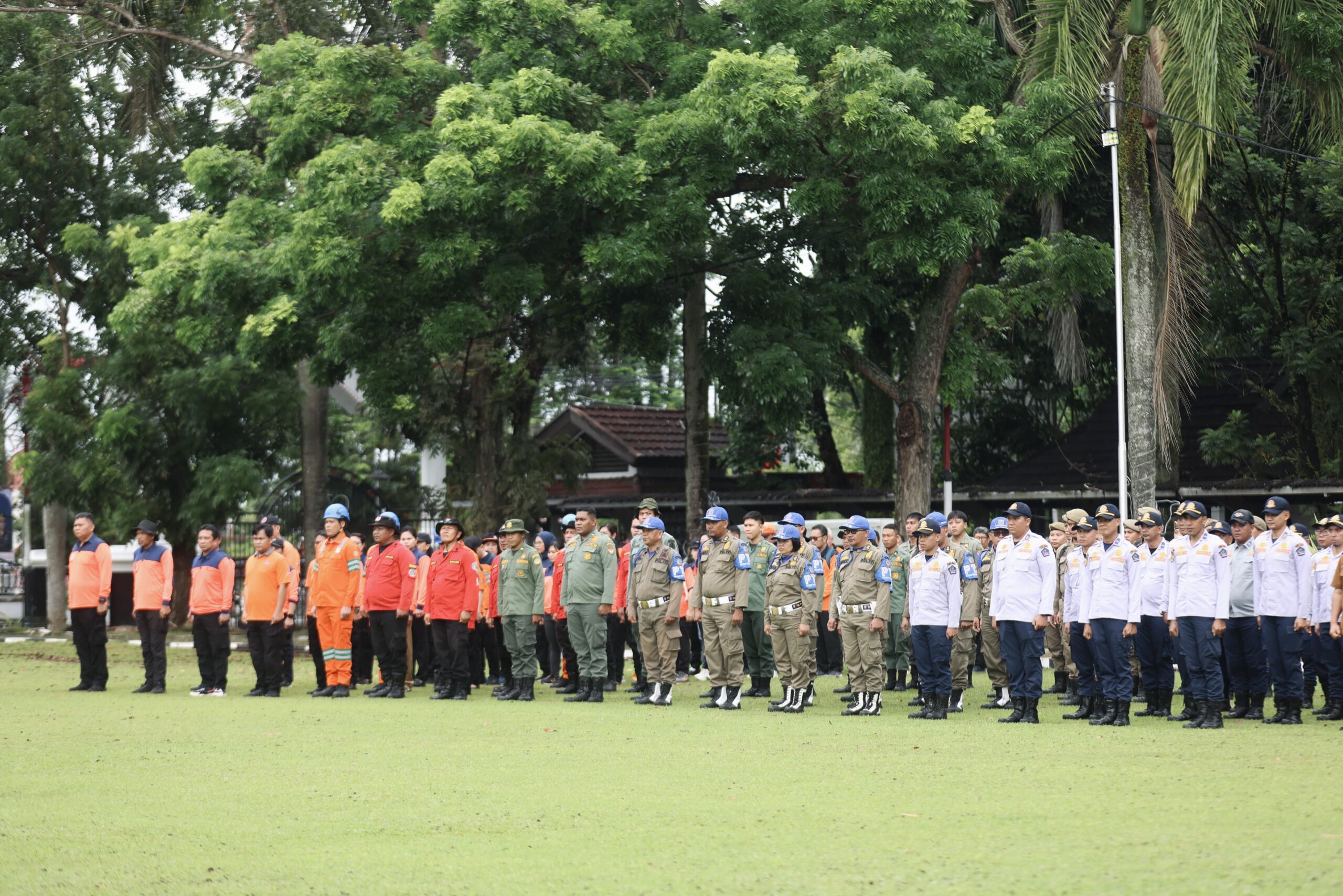 Pemprov Sulut gelar apel siaga bencana, Gubernur Yulius ingatkan kewaspadaan cuaca ekstrem jelang Nataru