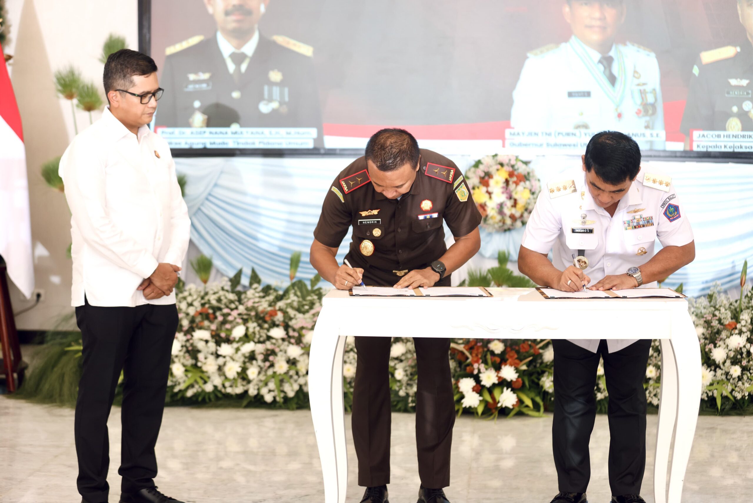 Pemprov Sulut–Kejati teken MoU penerapan pidana kerja sosial