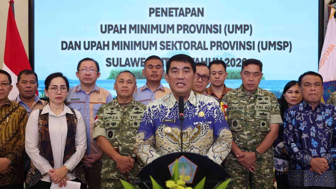 Resmi diumumkan! UMP Sulawesi Utara 2026 tembus Rp4 juta, ini rincian lengkapnya