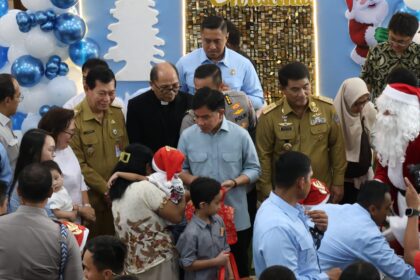 Kedatangan Wapres RI di GMIM Eben Haezer Bumi Beringin disambut Wagub Sulut