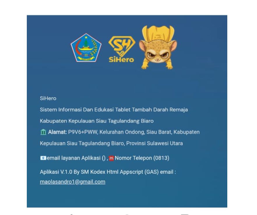 Aplikasi “Si Hero” jadi andalan Sitaro awasi kepatuhan konsumsi tablet tambah darah remaja putri