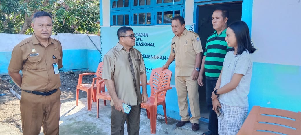 Pastikan gizi anak, Wabup Sitaro sidak ke dapur MBG di Biaro