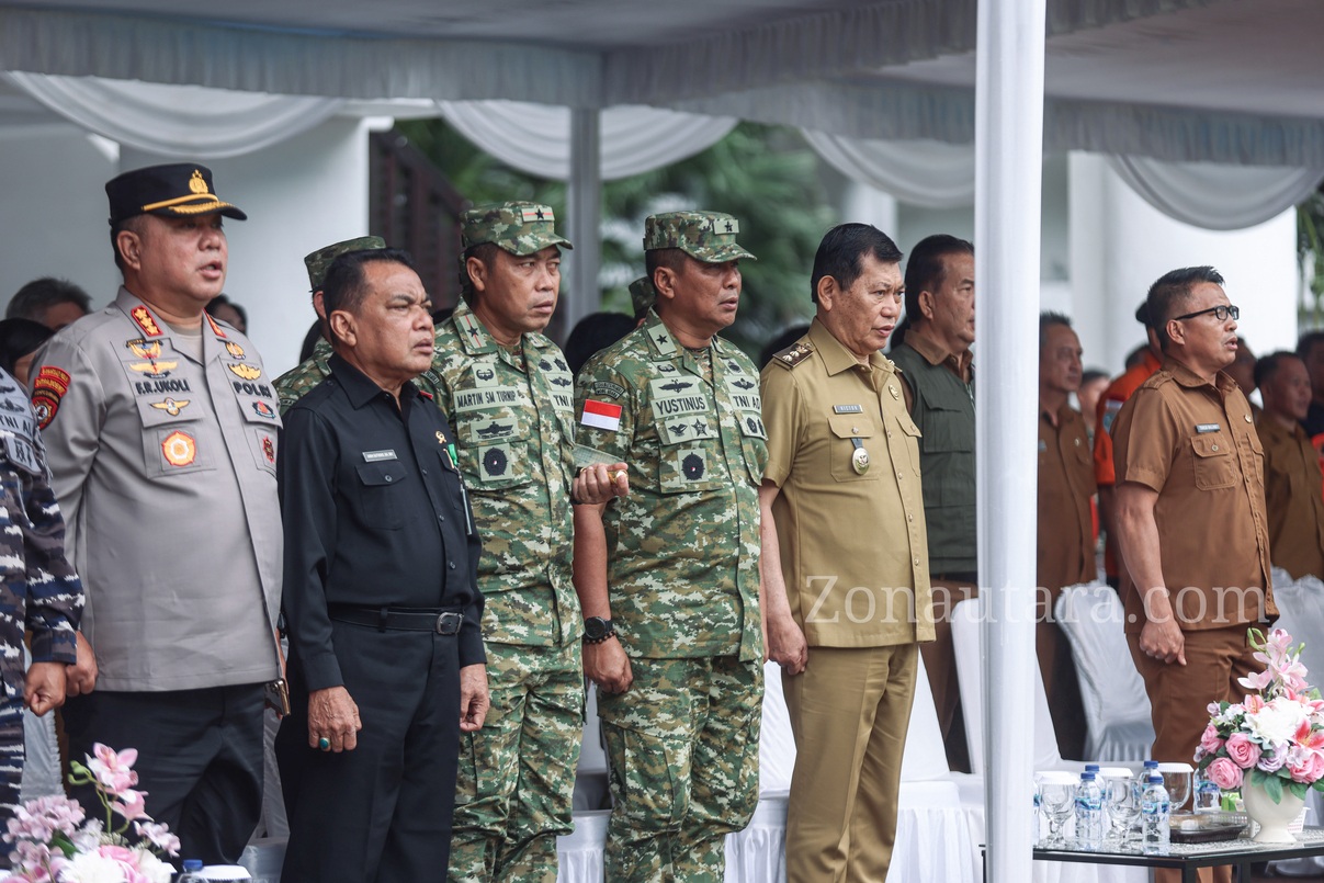 FOTO: Gubernur Sulut pimpin apel siaga bencana antisipasi cuaca ekstrem jelang Nataru