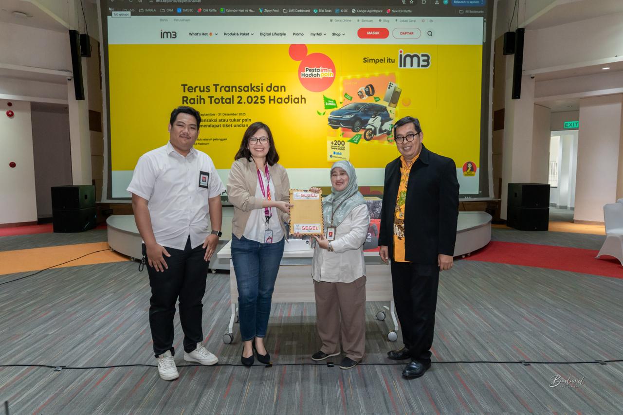 IM3 Indosat Ooredoo Hutchison Umumkan Pemenang Pesta Hadiah IMPoin 2025