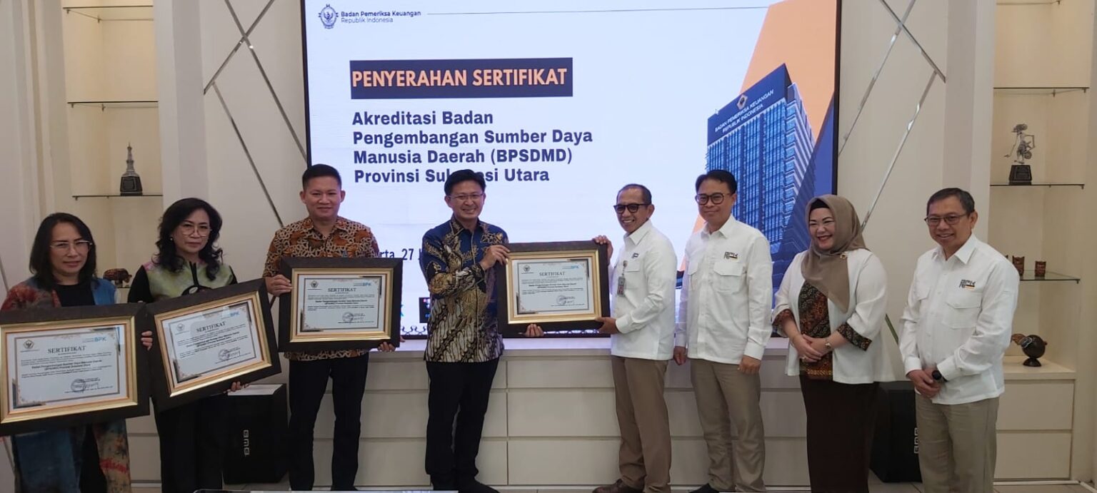 Pertama kali di Indonesia, Pemprov Sulut raih penghargaan sertifikat akreditasi pelatihan dengan nilai A