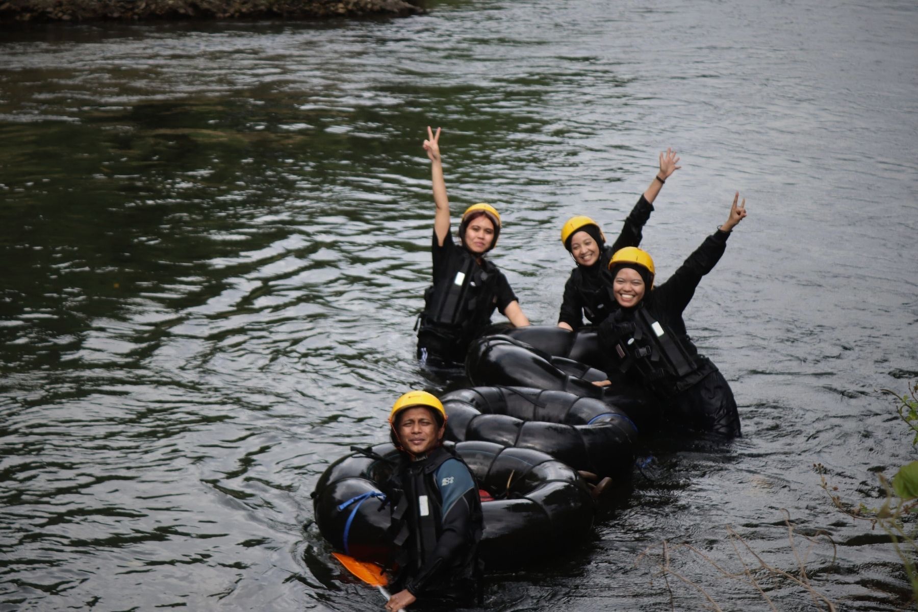 Suasana perjalanan pulang