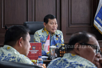 FOTO: Victor Mailangkay pimpin rakor percepatan MBG se-Sulut