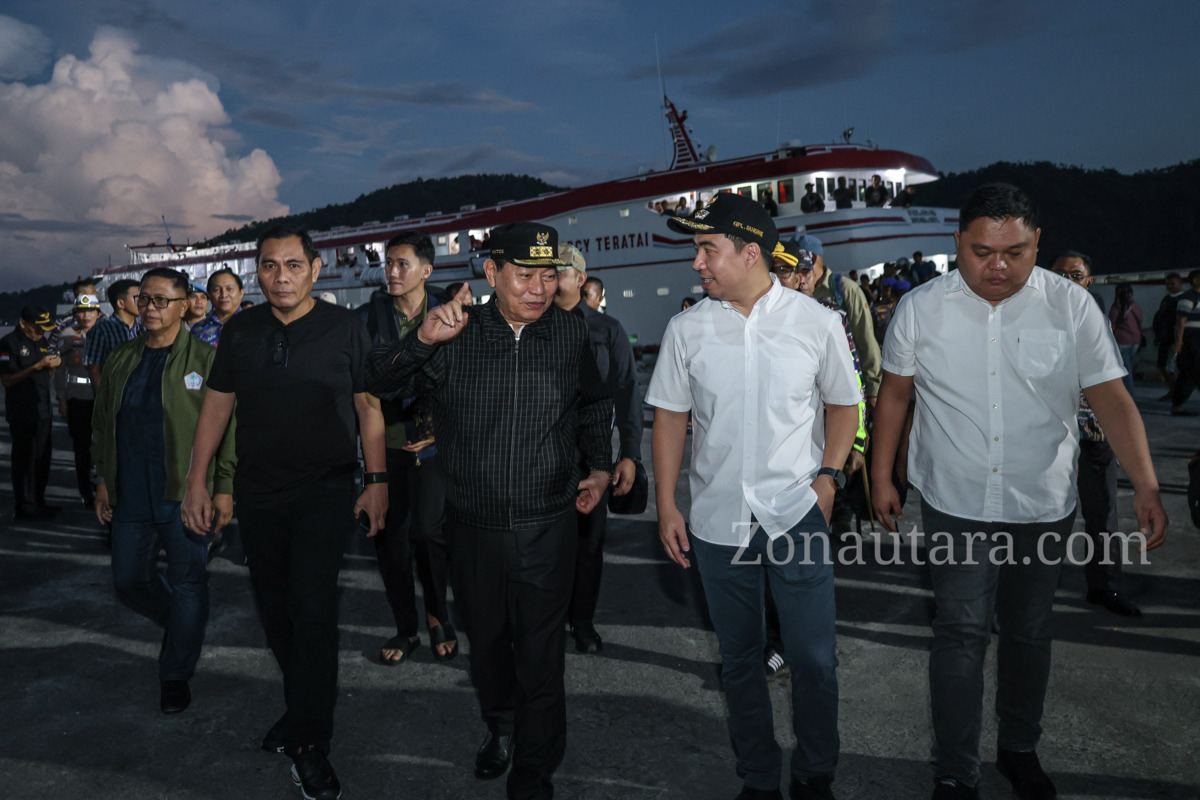 FOTO: Wagub Sulut disambut prosesi adat dan musik bambu saat berkunjung ke Sangihe