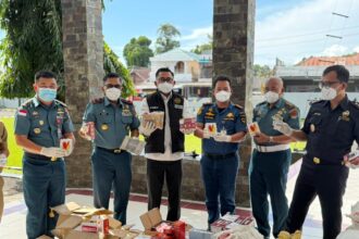 Bea Cukai Sulbagtara bersama aparat gagalkan penyelundupan barang impor ilegal Rp1,07 miliar di Pelabuhan Amurang
