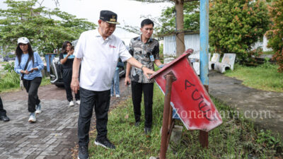 FOTO: Wagub Sulut Victor Mailangkay pimpin kerja bakti gerakan ASRI di pesisir Manado