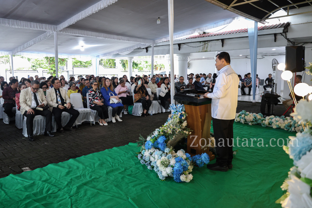 FOTO: Setahun kepemimpinan, Victor Mailangkay gelar syukuran sederhana di rumah dinas