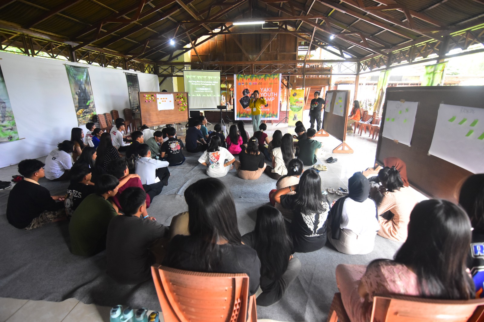 Yaki Youth Camp 2026: 48 Pelajar Minahasa Selatan resmi jadi Duta Konservasi Yaki 8 yaki
