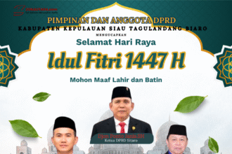 DPRD Sitaro ajak warga Rayakan Idul Fitri 1447 H dengan kesederhanaan dan hikmat