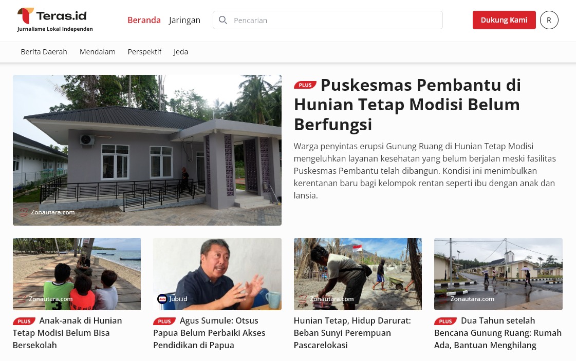 Puskesmas Pembantu sudah dibangun, tapi warga Huntap Modisi binggung jika sakit berobat kemana