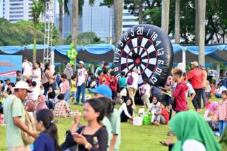 Bazar Rakyat Monas Sediakan Hiburan dan Bantuan Pascakebaran