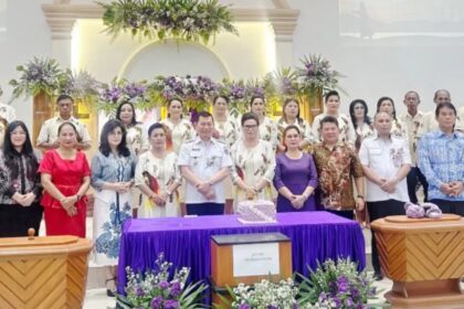 Victor Mailangkay apresiasi semangat gotong royong jemaat GMIM El-Roi Malalayang