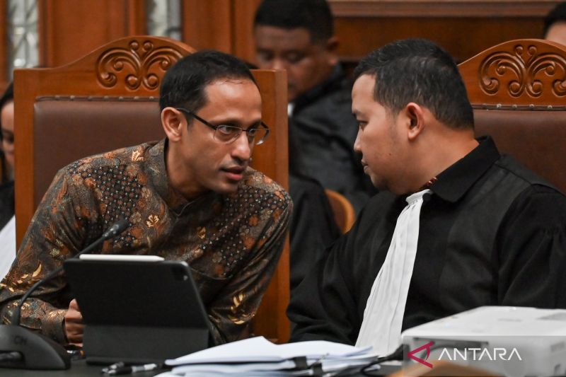 Nadiem Makarim Hadiri Sidang Kasus Chromebook Usai Operasi Keempat