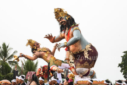 FOTO: Festival Ogoh-Ogoh di Bolmong, simbol toleransi jelang Nyepi dan Idulfitri