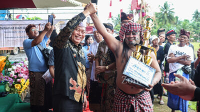 FOTO: Wagub Sulut hadiri Festival Ogoh-Ogoh di Kabupaten Bolmong