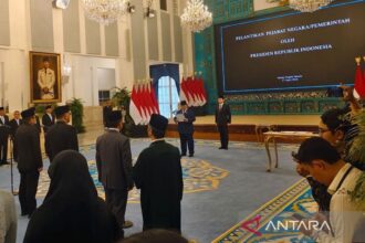 Dudung Abdurachman Dilantik sebagai Kepala Staf Kepresidenan