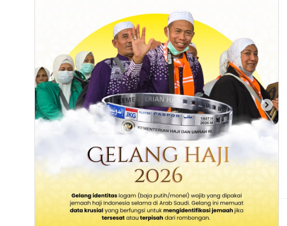 Fungsi Gelang Haji: Kenapa Wajib Dipakai Jemaah di Tanah Suci?