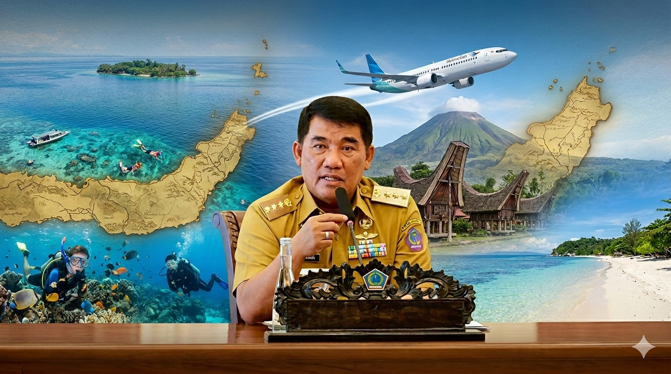 Pariwisata Sulut melejit di era Yulius Selvanus, kunjungan wisman naik 34,61 persen