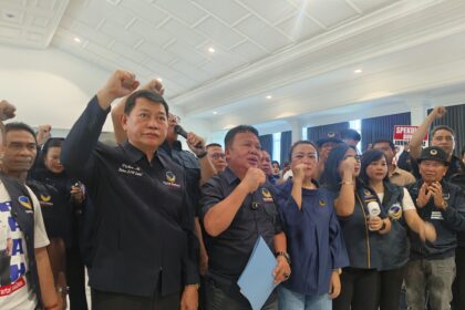 Aksi damai kader dan simpatisan Partai NasDem Sulut kecam pemberitaan Majalah Tempo