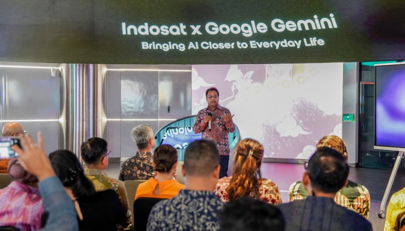 Indosat dan Google luncurkan Paket AI Gemini untuk elanggan