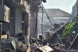 Kebakaran Gedung D Kemendagri Jaksel: 75 Personel Dikerahkan