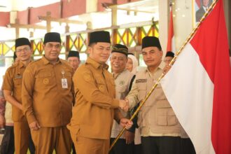 Pemkab Tegal Berangkatkan 1.477 Calon Jemaah Haji Termuda 17 Tahun