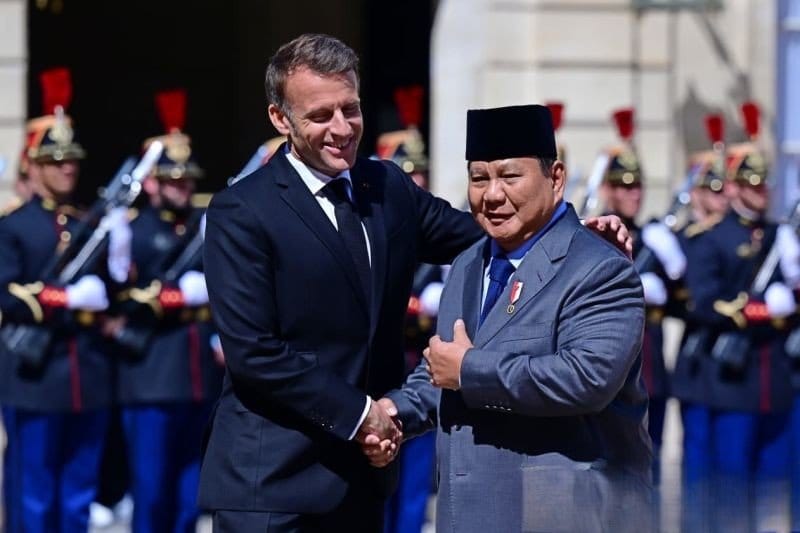 Pertemuan Prabowo dan Macron Bahas Kerja Sama Bilateral