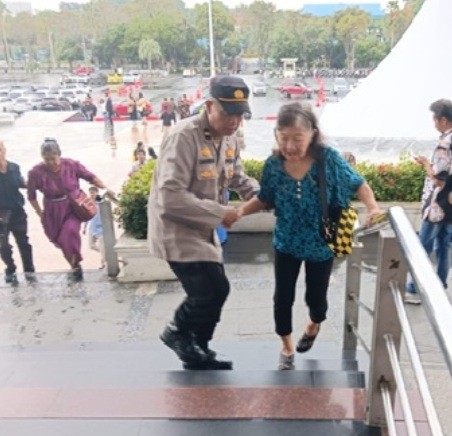 Polres Penajam Paser Utara Pastikan Keamanan Ibadah Tri Hari Suci