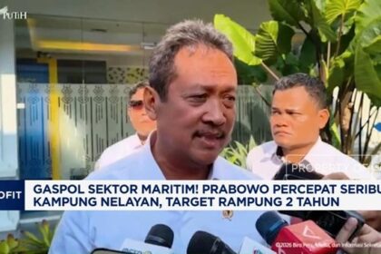 Prabowo Subianto Percepat Pembangunan 1.000 Kampung Nelayan