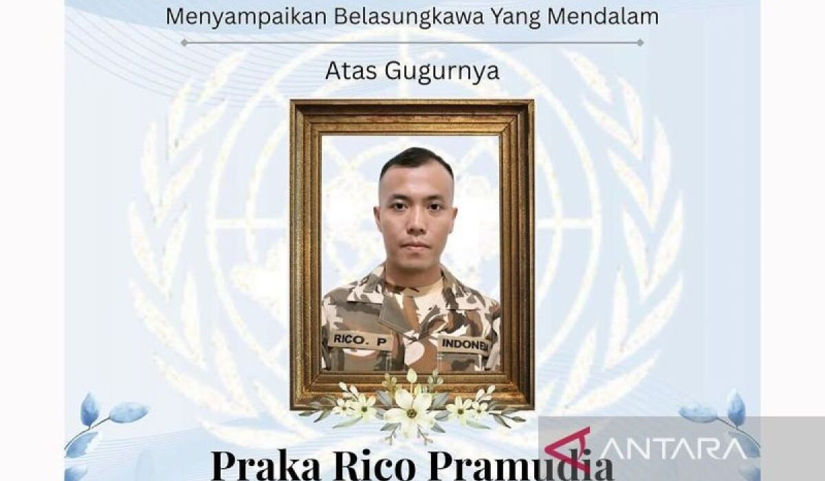 Qatar Sampaikan Belasungkawa atas Gugurnya Praka Rico di Misi UNIFIL