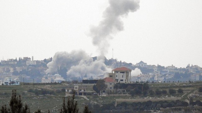 Rudal Iran dan Roket Hizbullah Menggempur Israel Usai Pidato Trump