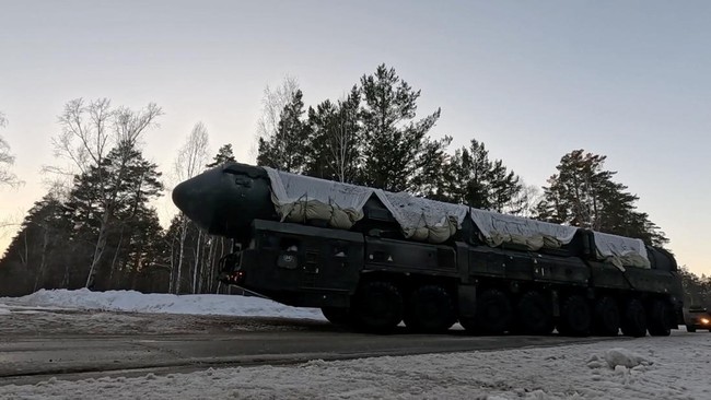 Rusia Kirim Rudal Yars, Pamer Kekutan Militer di Siberia