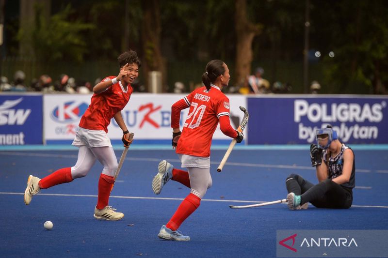 Tim Hoki Putri Indonesia Kalahkan Kazakhstan 2-1 di Kualifikasi Asian Games