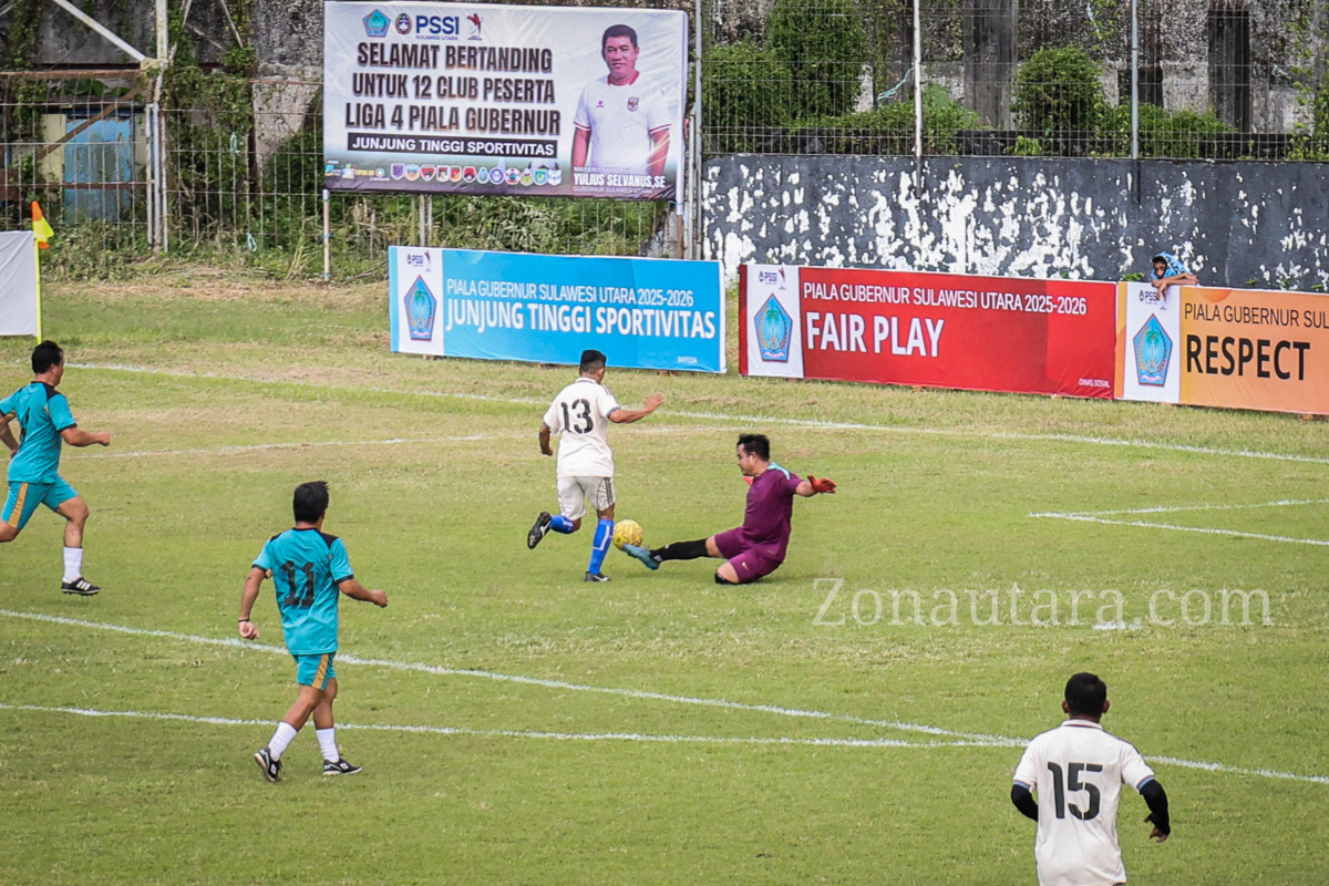 FOTO: Yulius Selvanus resmi membuka kompetisi Liga 4 Sulut 2026