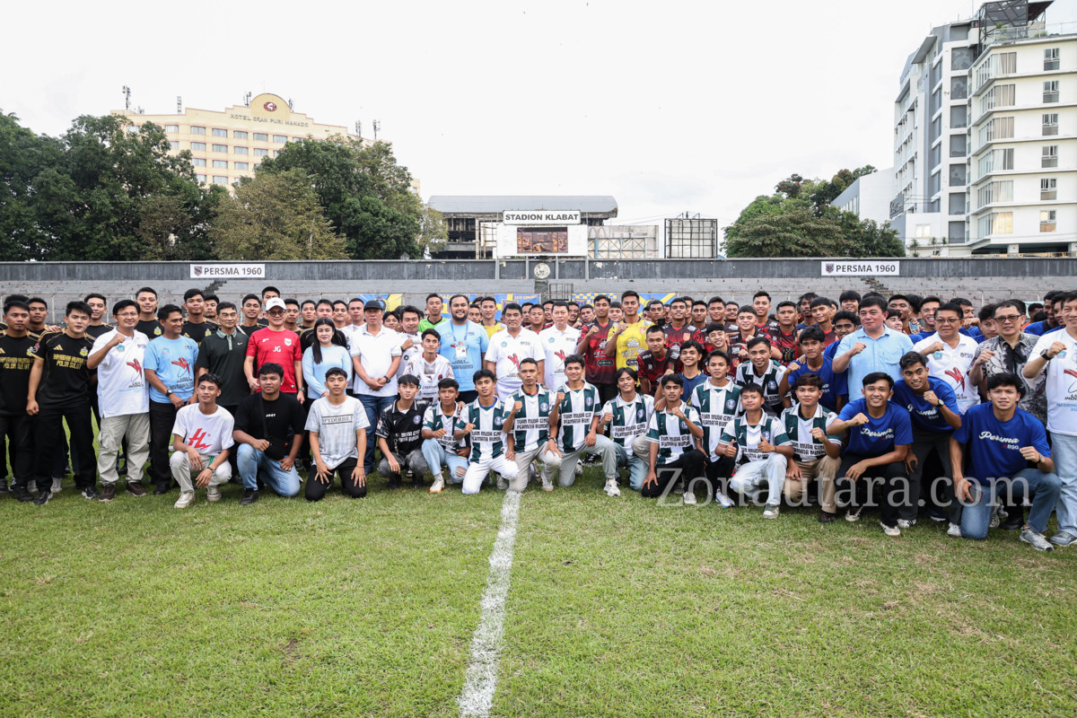 FOTO: Yulius Selvanus resmi membuka kompetisi Liga 4 Sulut 2026