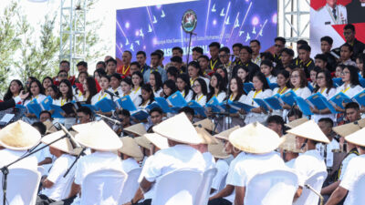 FOTO: Khidmatnya perayaan Paskah Nasional 2026 di Sulawesi Utara