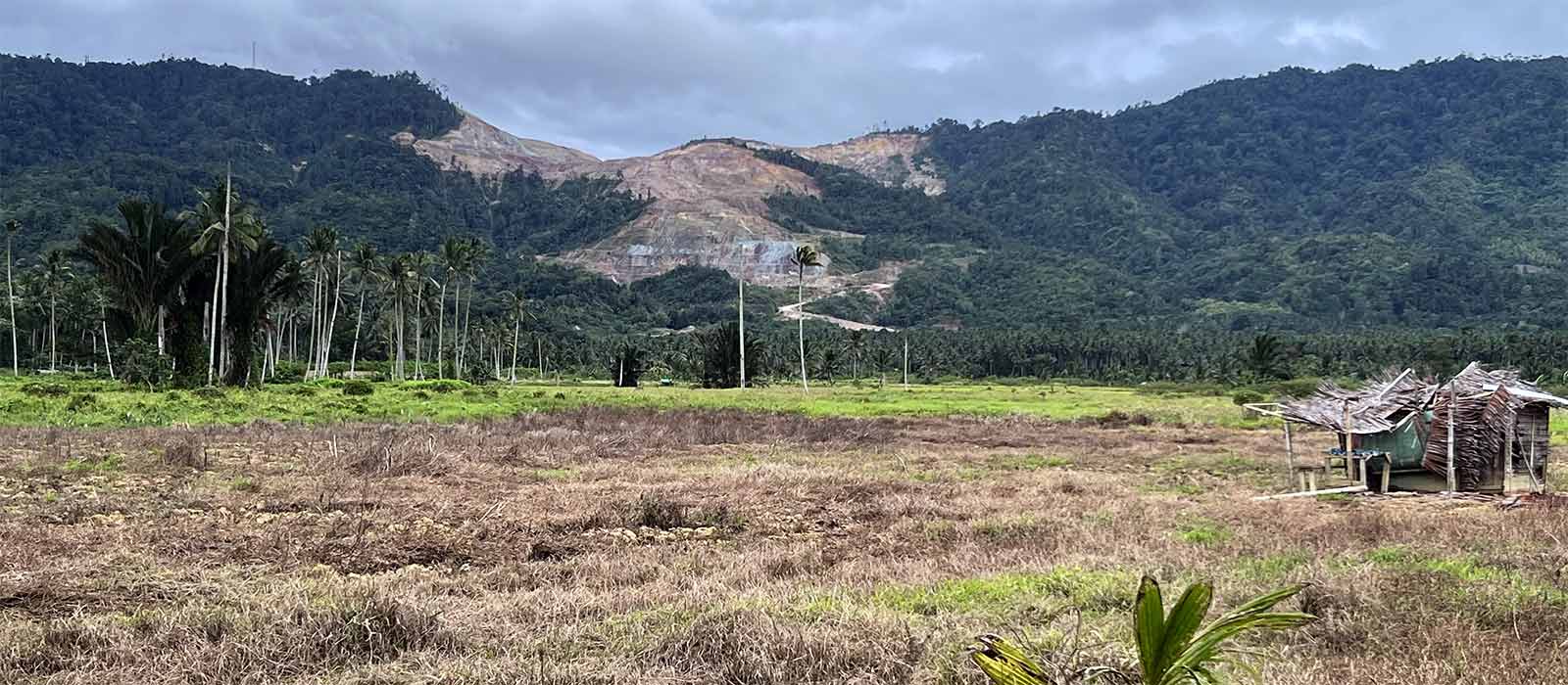 Area pertambangan di hulu dan dampaknya pada sawah di hilir, Bolaang Mongondow