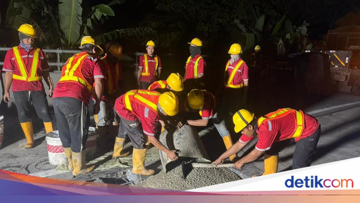 10 Mobil Pecah Ban di Tol Jagorawi Akibat Kerusakan Jalan