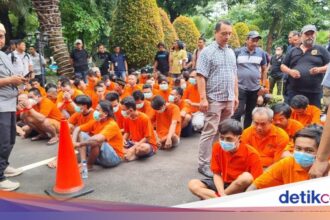 173 Tersangka Kejahatan Jalanan Ditahan di Jakarta
