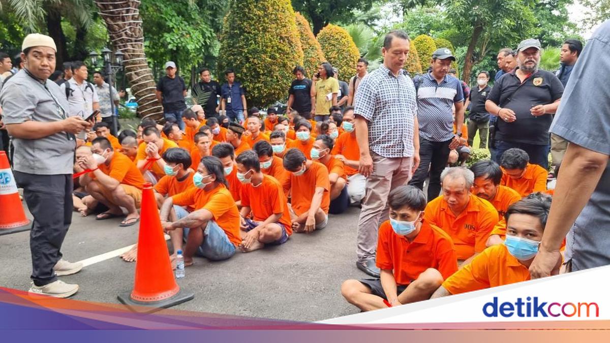 173 Tersangka Kejahatan Jalanan Ditahan di Jakarta