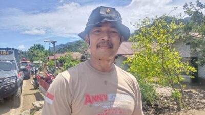 Ratusan personel polisi dikerahkan untuk penanganan pascabanjir di Bolmong