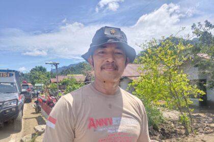 Ratusan personel polisi dikerahkan untuk penanganan pascabanjir di Bolmong