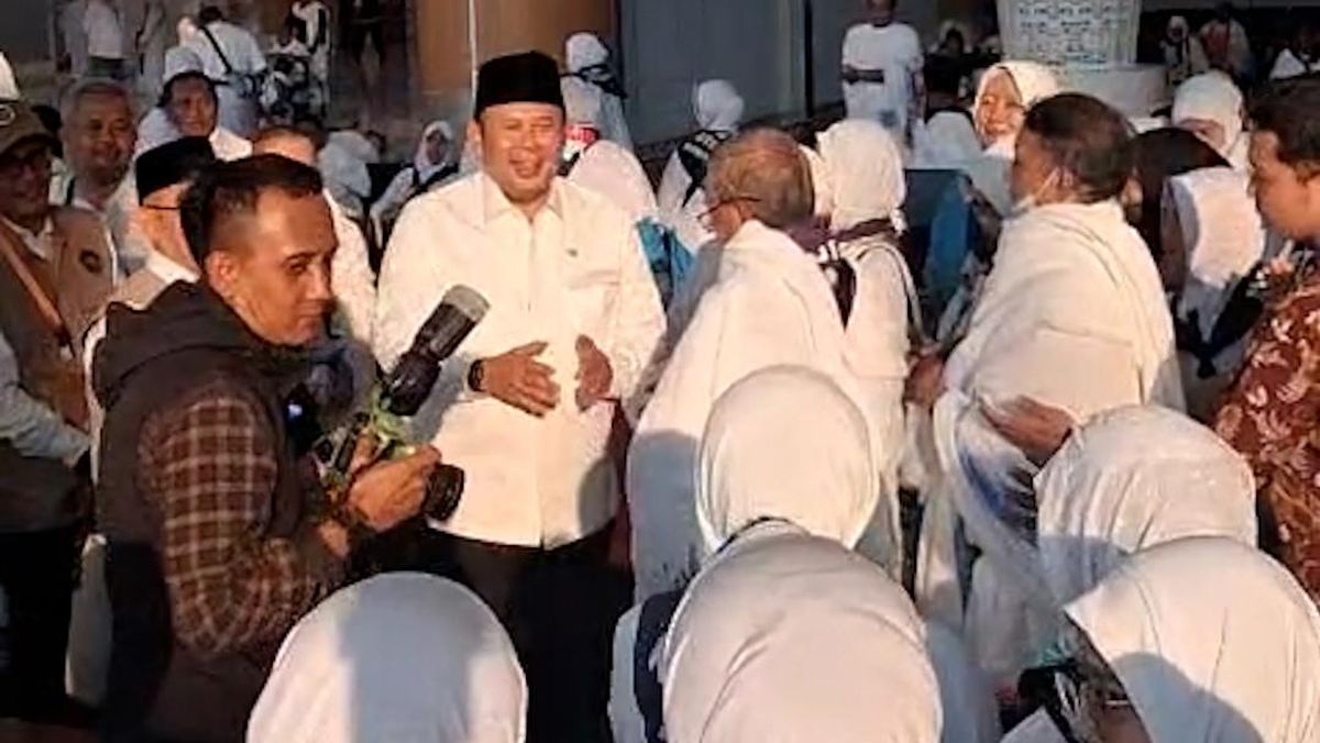 438 Jemaah Haji Dilepas di Kertajati oleh Wakil Ketua DPR