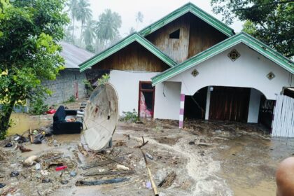 Banjir bandang terjang empat desa di Bolaang Mongondow