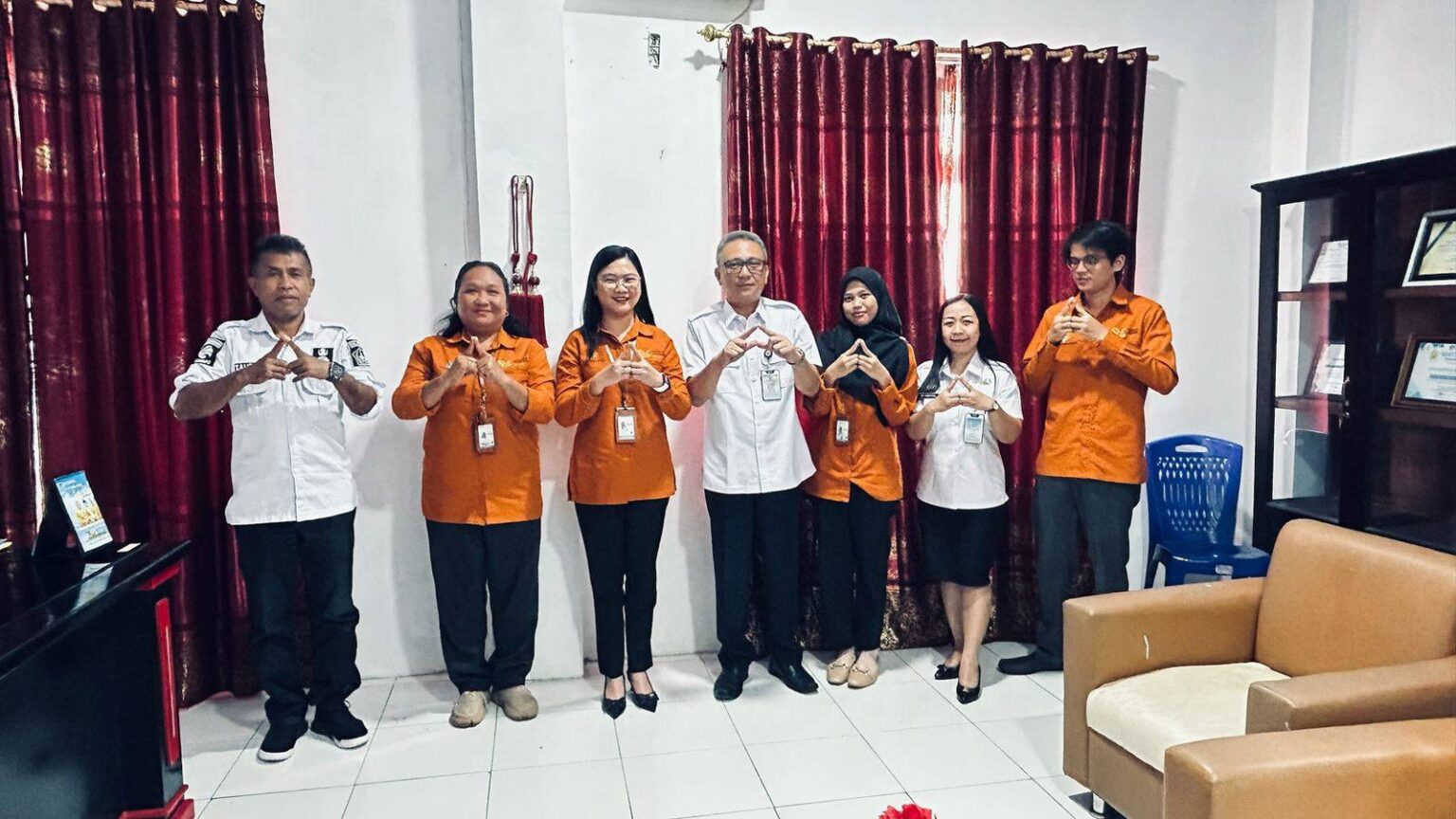 BPS dan Diskominfo Sitaro Bahas Persiapan Sensus Ekonomi 2026
